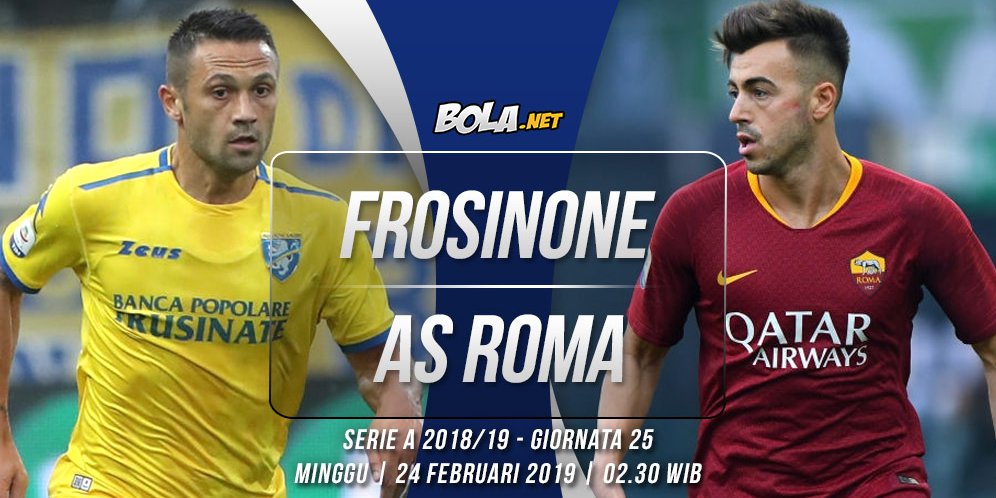 Prediksi Frosinone vs AS Roma 24 Februari 2019