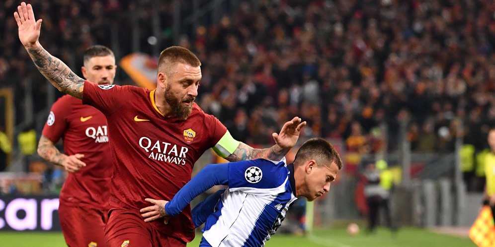 De Rossi: Peluang Lolos Roma 51-49
