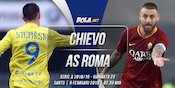 Data dan Fakta Serie A: Chievo vs AS Roma