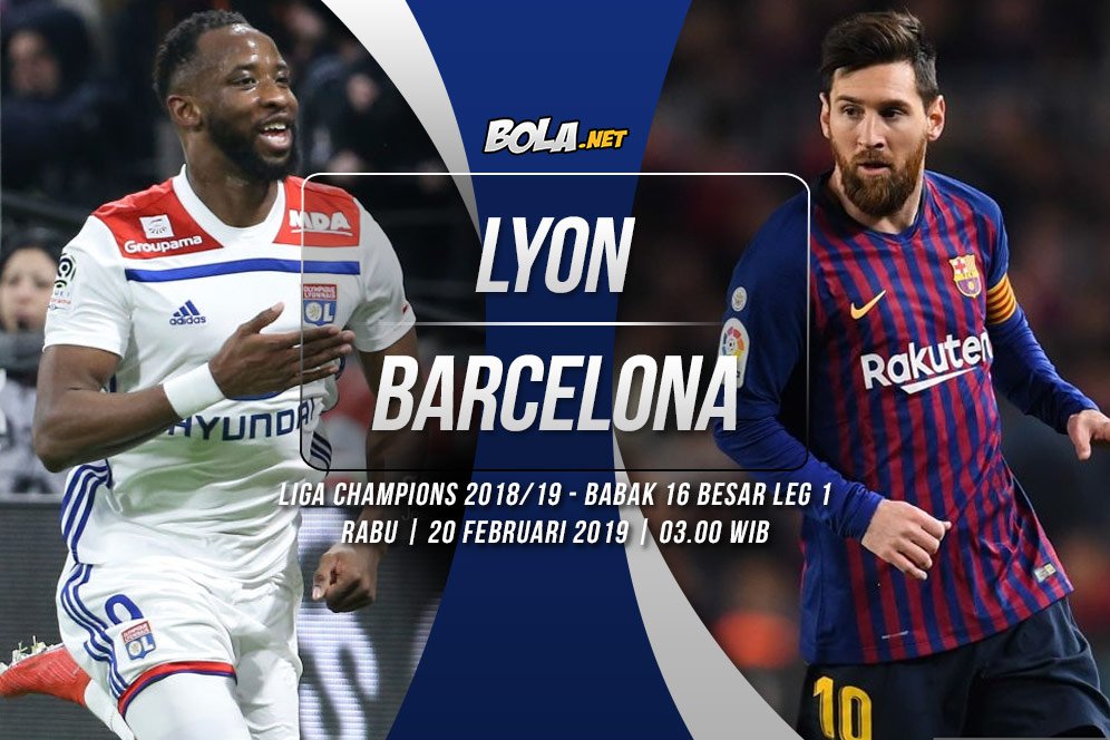 Data dan Fakta Liga Champions: Lyon vs Barcelona