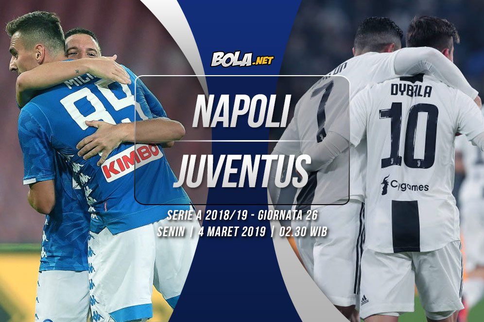 Data dan Fakta Serie A: Napoli vs Juventus