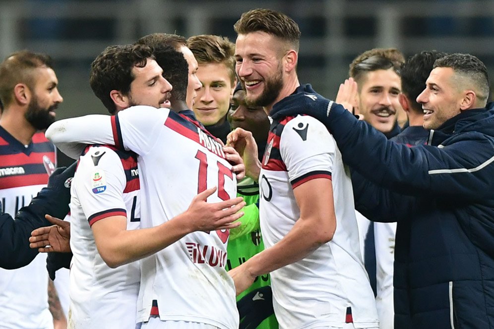 Berbekal Keteguhan Hati, Bologna Kalahkan Inter di San Siro Berbekal Keteguhan Hati, Bologna Kalahkan Inter di San Siro