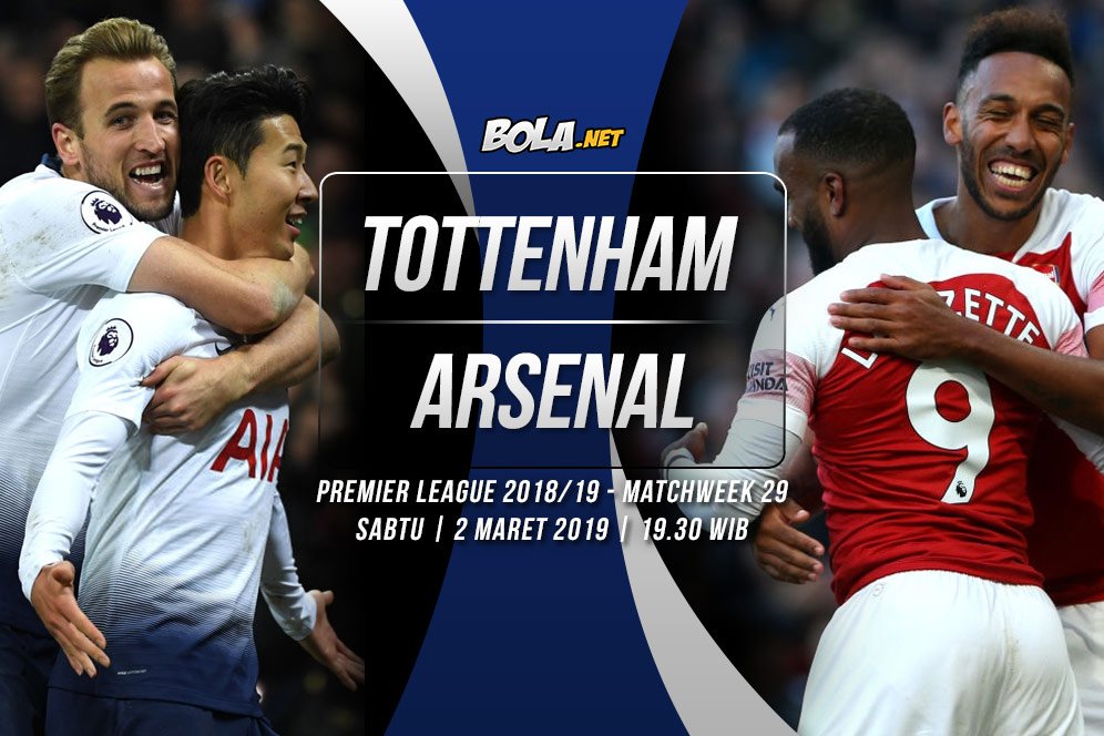 Prediksi Tottenham vs Arsenal 2 Maret 2019