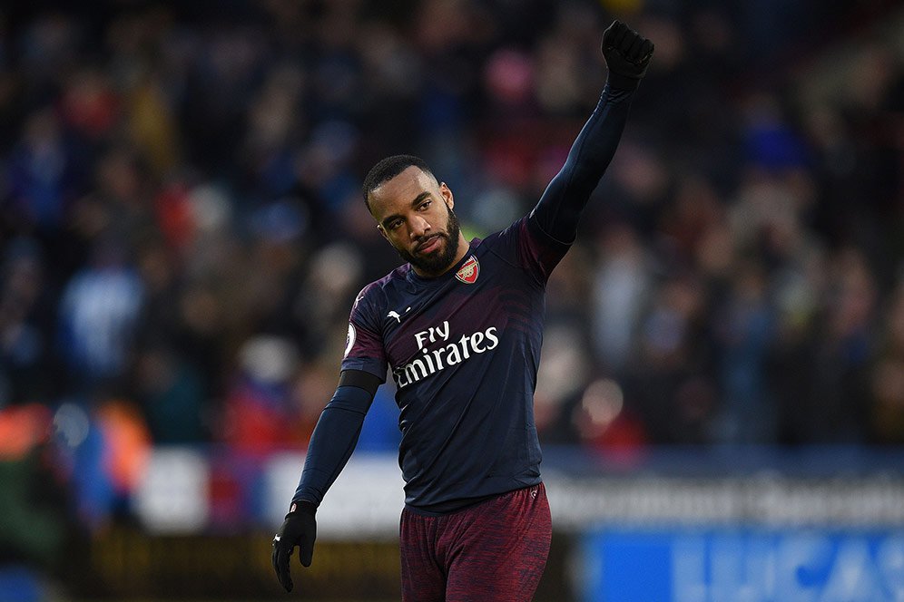 Catatan Laga Huddersfield vs Arsenal: Setelah 10 Laga Tandang, Lacazette Akhirnya Cetak Gol Lagi