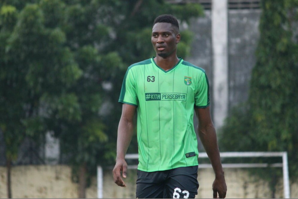 Amido Balde Boyong Keluarganya ke Surabaya