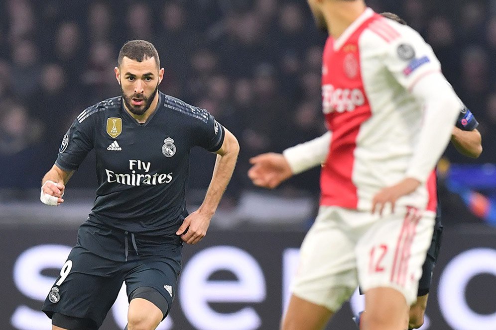 Catatan Laga Ajax vs Real Madrid, Ada Benzema yang Berhasil Menyamai Rekor Messi