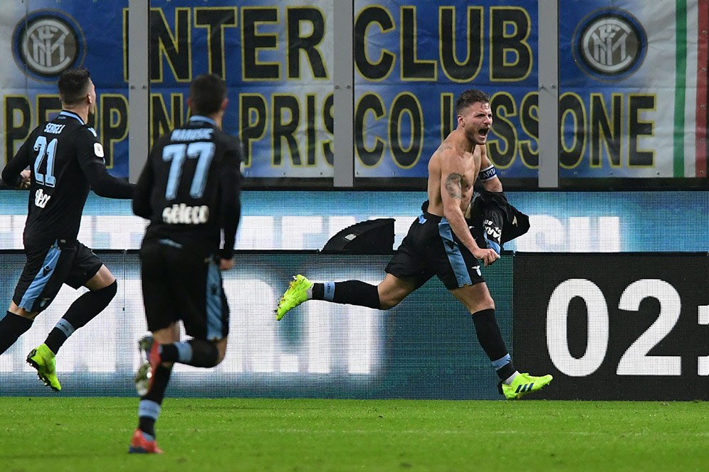 Hasil Pertandingan Inter Milan vs Lazio: Skor 1-1 (Penalti 3-4)