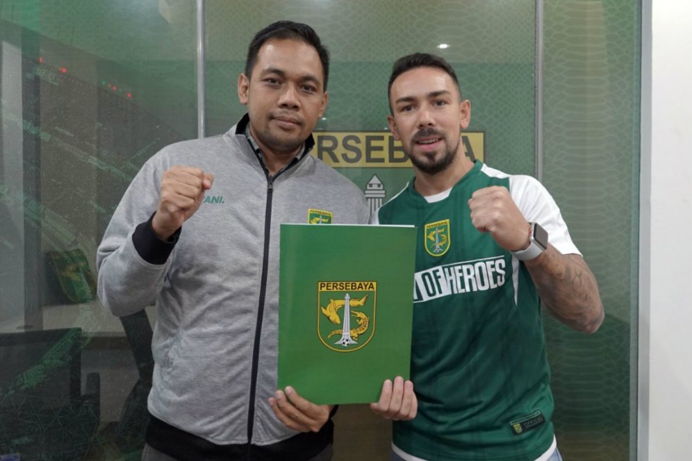 Damian Lizio Resmi Berseragam Persebaya