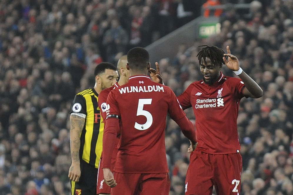 Origi Bahagia Bisa Bersenang-senang Bareng Mane dan Salah