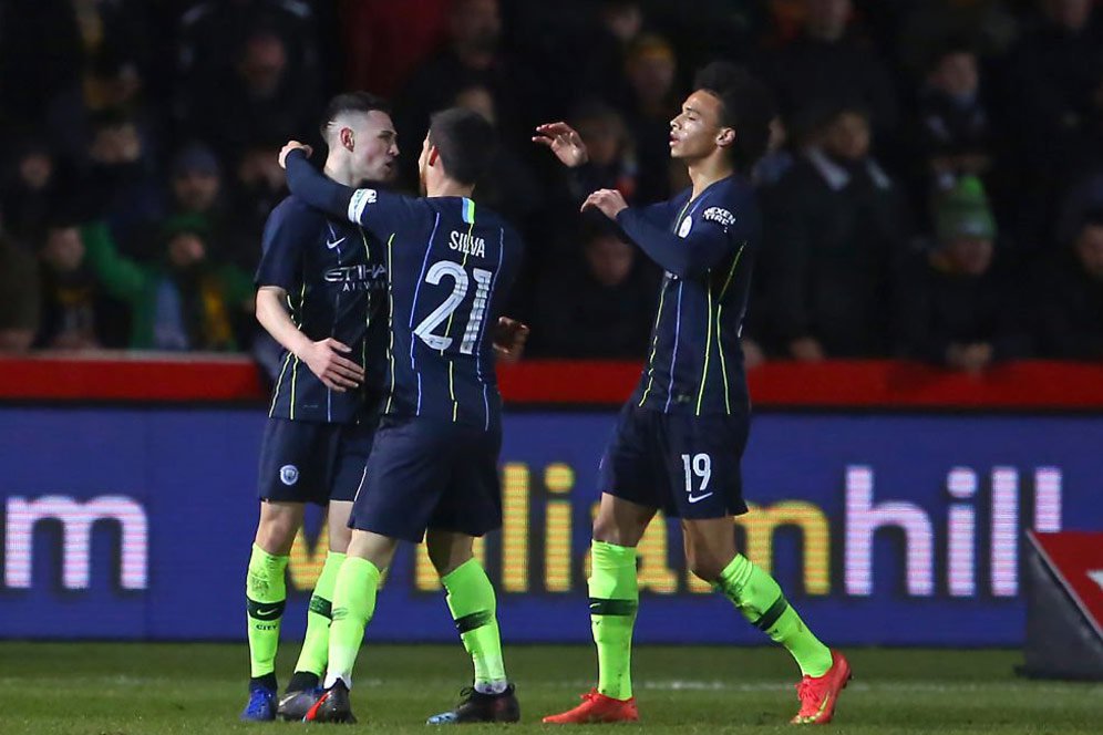 Hasil Pertandingan Newport County vs Manchester City: Skor 1-4