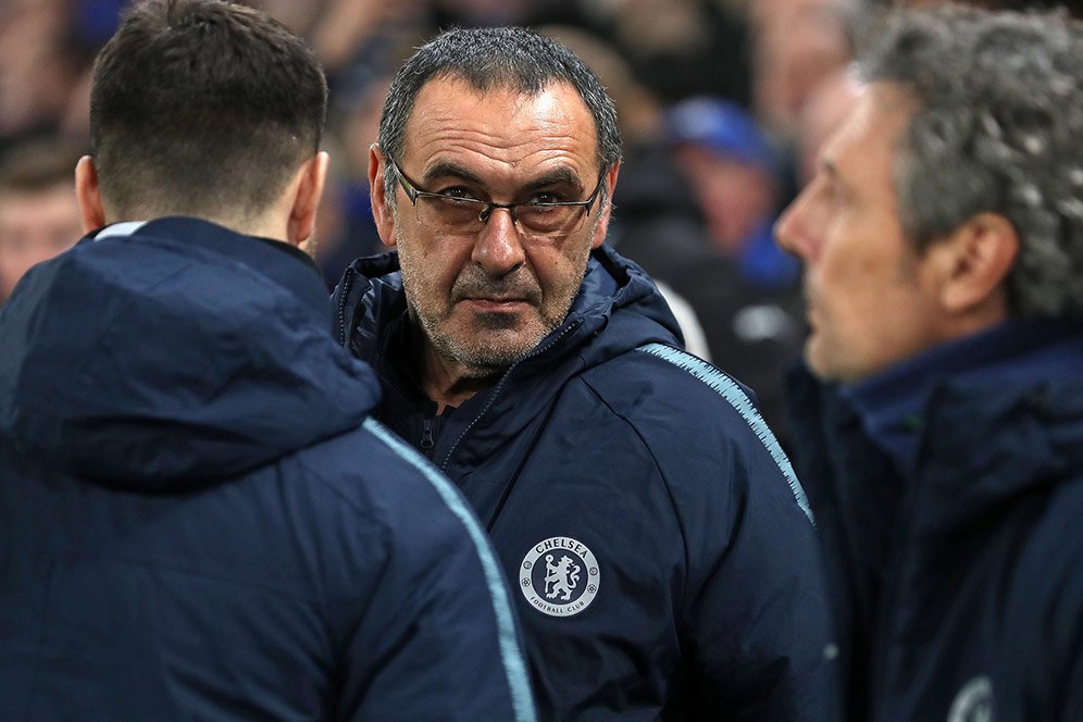 Sarri Anggap Kritikan Fans Chelsea Tidak Ada Gunanya