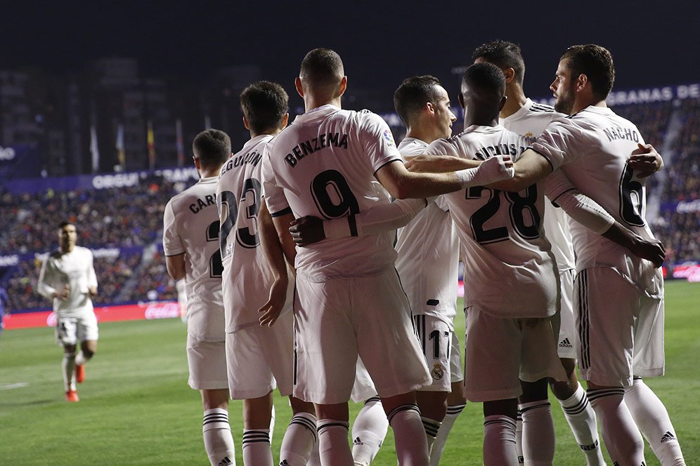 Hasil Pertandingan Levante vs Real Madrid: Skor 1-2