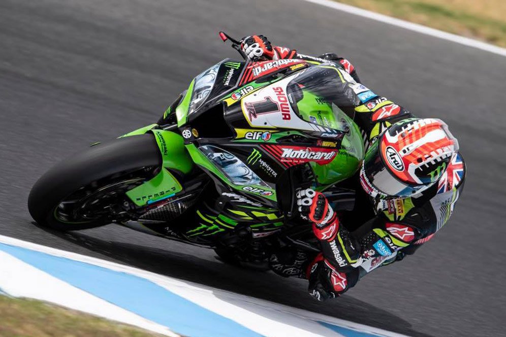 Rea Pimpin Latihan Pertama WorldSBK Australia 2019