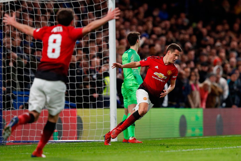 Highlights Piala FA: Chelsea 0-2 Manchester United