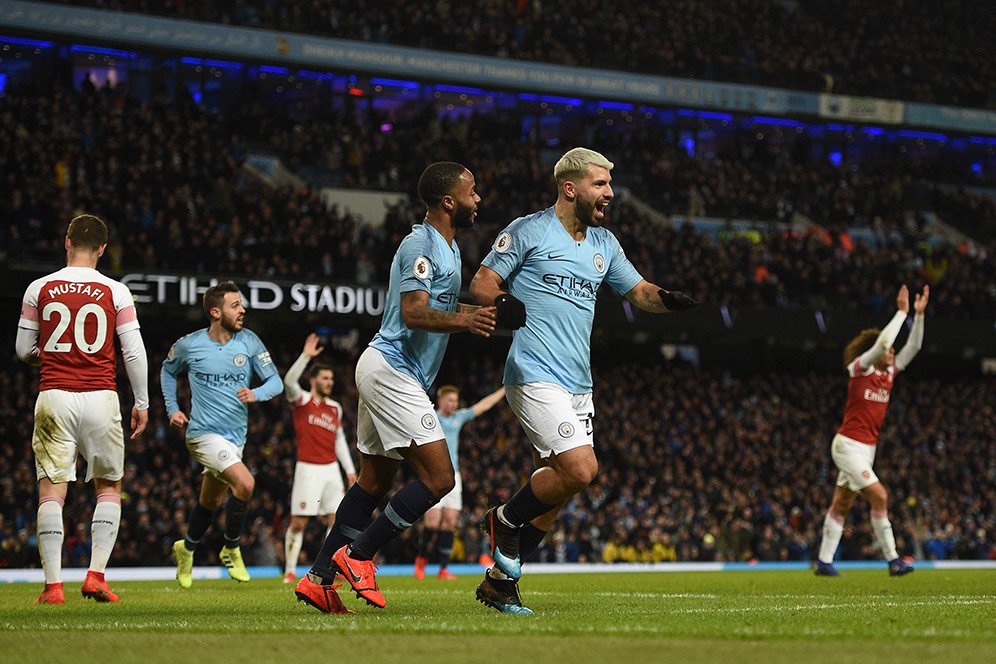 Hasil Pertandingan Manchester City vs Arsenal: Skor 3-1