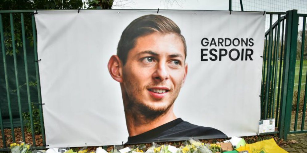 Pilot Emiliano Sala Disebut Tak Boleh Terbang Malam Hari