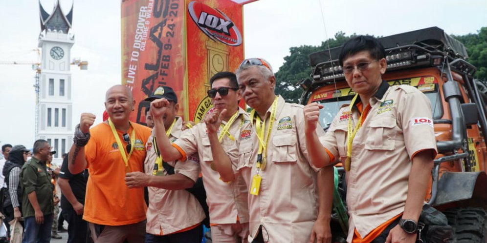 69 Kendaraan 4x4 dan 49 Motor Sukses Melaju Sampai Garis Akhir di IOX 2019 Andalas