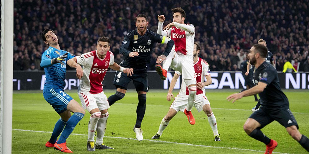 Hasil Pertandingan Ajax Amsterdam vs Real Madrid: Skor 1-2 - Bola.net