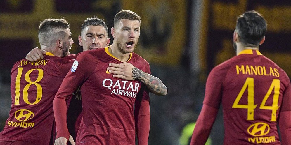 Hasil Pertandingan Frosinone vs AS Roma: 2-3