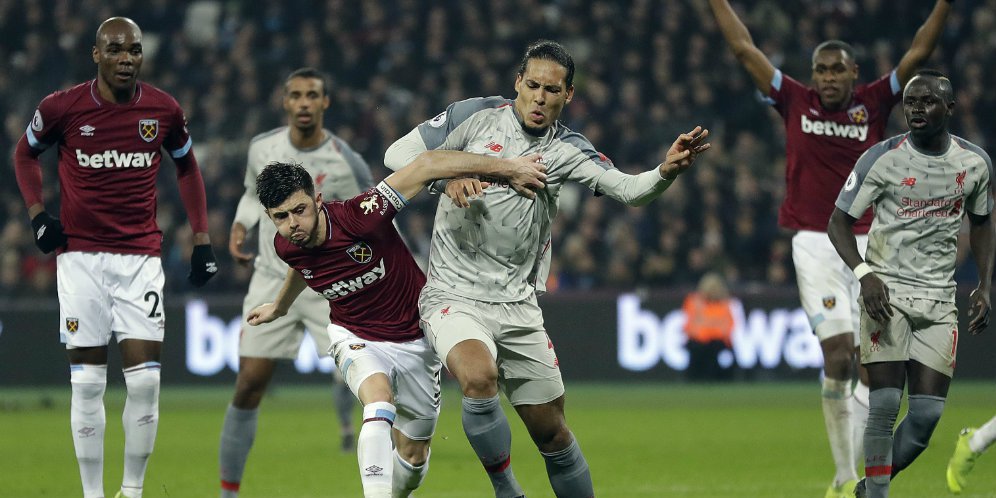 5 Pelajaran dari Kegagalan Liverpool Menang atas West Ham