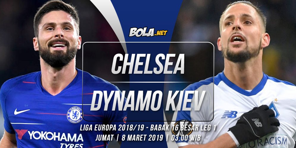 Prediksi Chelsea vs Dynamo Kiev 8 Maret 2019