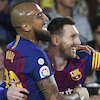 Salam Perpisahan Lionel Messi dan Luis Suarez untuk Arturo Vidal