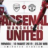 Prediksi Arsenal vs Manchester United 10 Maret 2019