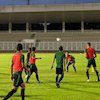 Latihan Timnas Indonesia Sebelum ke Myanmar Diwarnai Canda Gurau