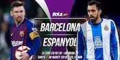 Data dan Fakta La Liga: Barcelona vs Espanyol