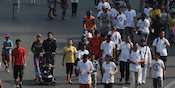 Akhir Pekan Tiba, Saatnya Berolahraga di Car Free Day