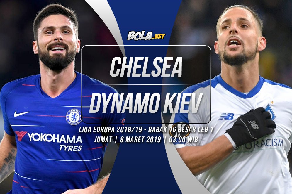 Prediksi Chelsea vs Dynamo Kiev 8 Maret 2019 Prediksi Chelsea vs Dynamo Kiev 8 Maret 2019