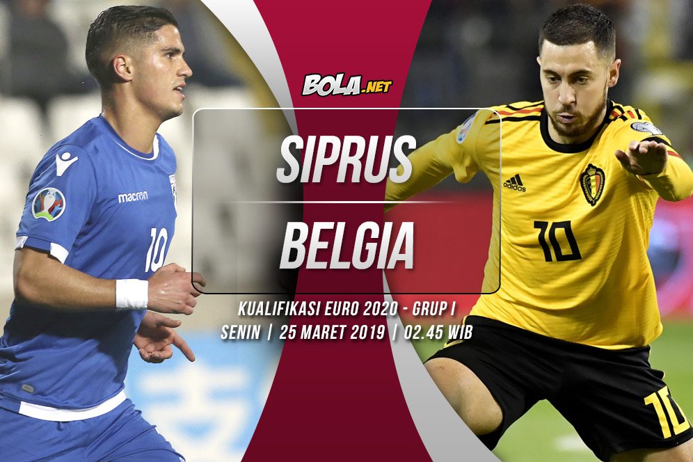 Prediksi Siprus vs Belgia 25 Maret 2019