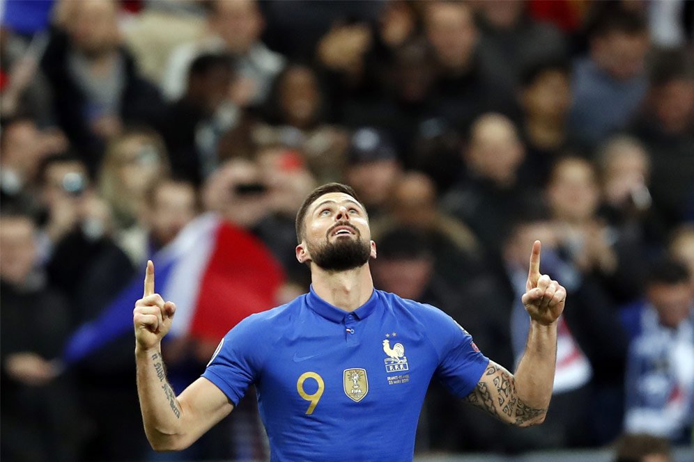 Pengakuan Giroud: Saya tak Ada Masalah Dengan Benzema Kok