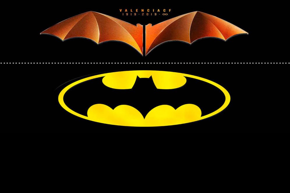 Kelelawar Mestalla vs Kelelawar Gotham, Kala Logo Valencia Diusik DC Comics si Pencipta Batman