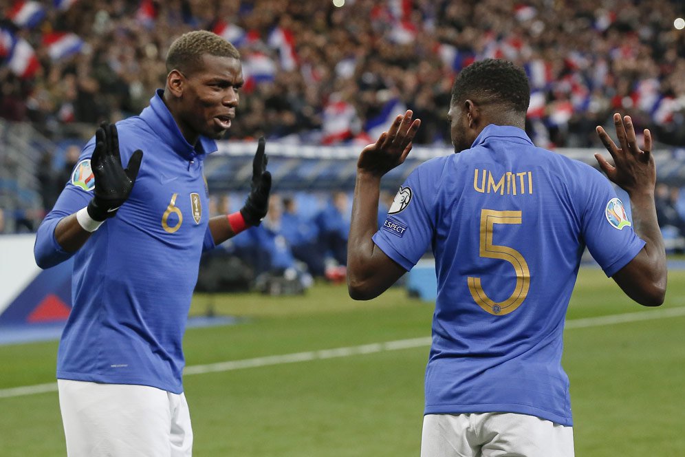 Timnas Prancis Pulangkan Samuel Umtiti ke Barcelona