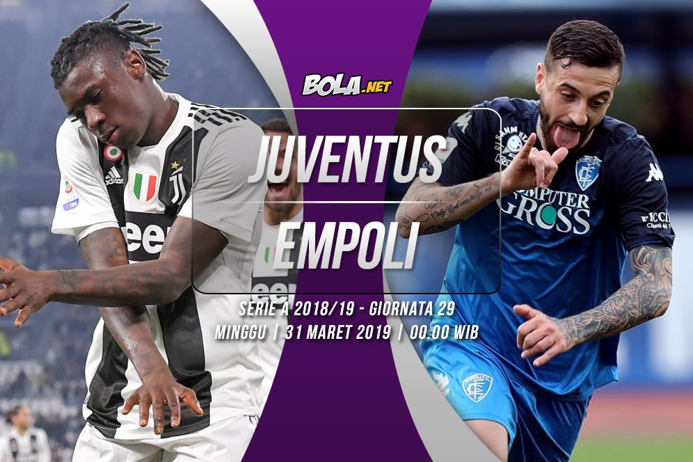 Data dan Fakta Serie A: Juventus vs Empoli