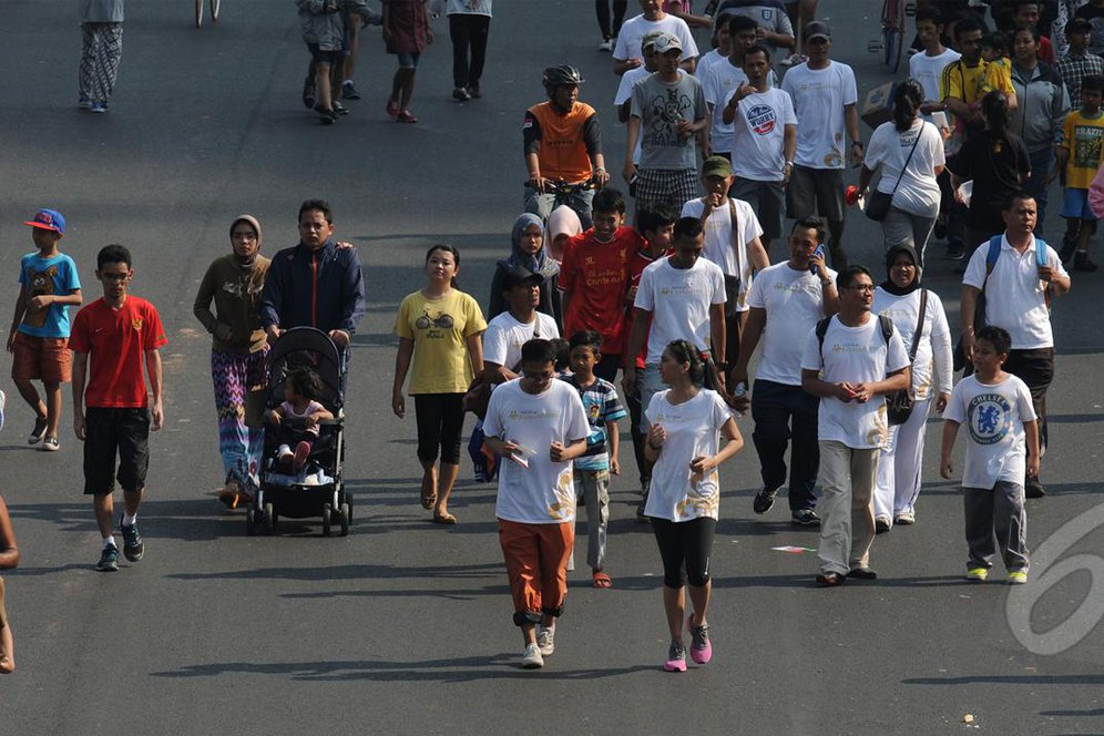 Akhir Pekan Tiba, Saatnya Berolahraga di Car Free Day