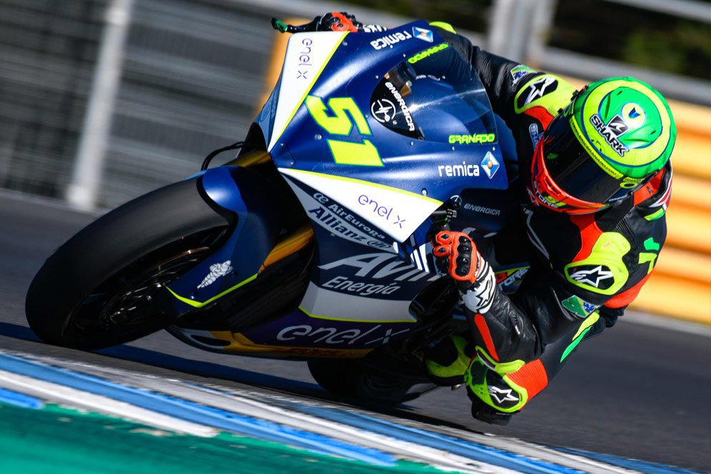 Granado Pimpin Hari Pertama Uji Coba MotoE Jerez