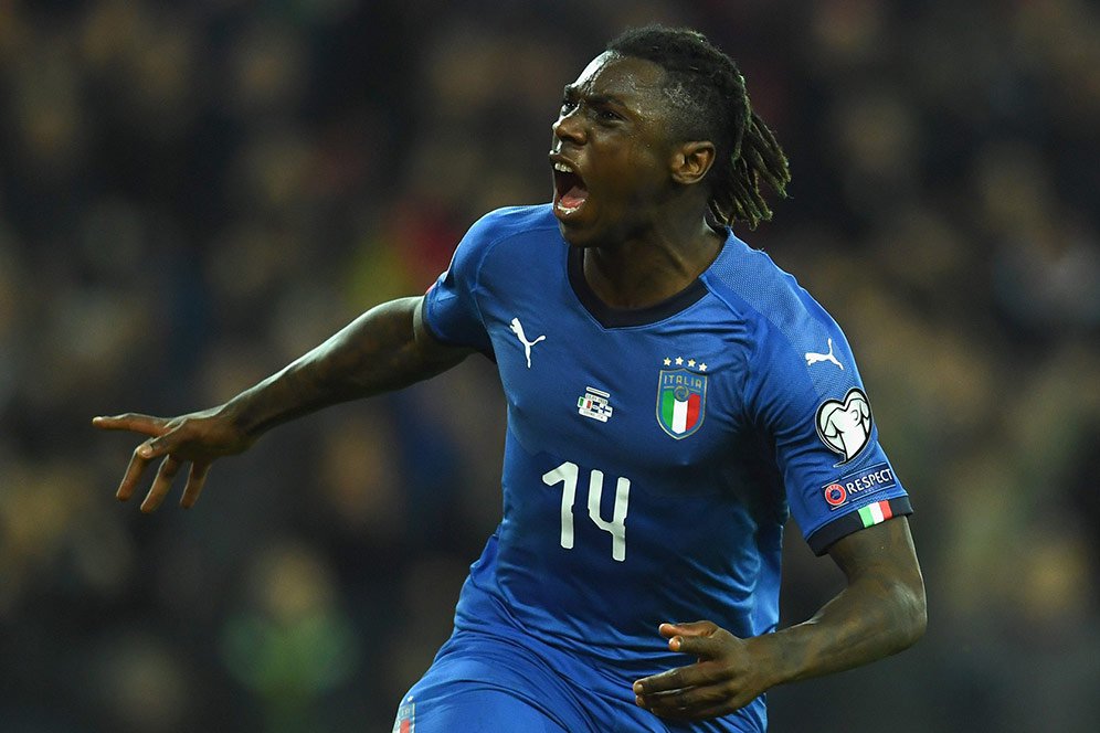 Moise Kean Digosipkan Balik ke Juventus, Begini Respon Carlo Ancelotti