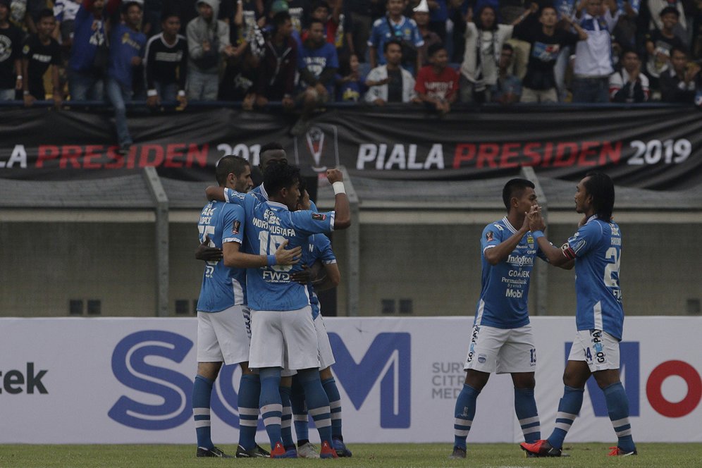 Highlights Pertandingan Piala Presiden 2019: Persib Bandung 4-0 Perseru Serui