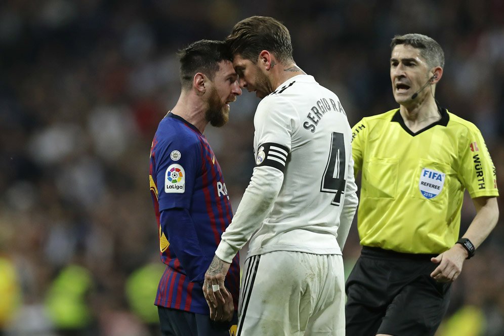 Rival Abadi! Daftar Keributan Terpanas antara Lionel Messi dan Sergio Ramos di El Clasico