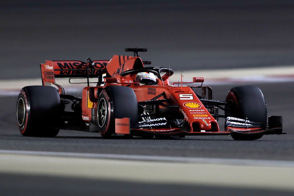 Hasil FP2 F1 Bahrain: Vettel Terdepan, Leclerc Kedua