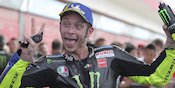 Selebrasi Kocak Valentino Rossi Usai Naik Podium di MotoGP Virtual Race