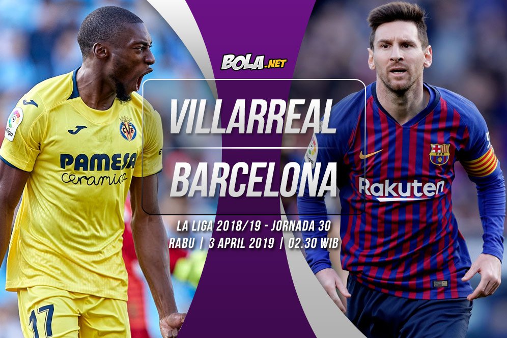 Data dan Fakta La Liga: Villarreal vs Barcelona