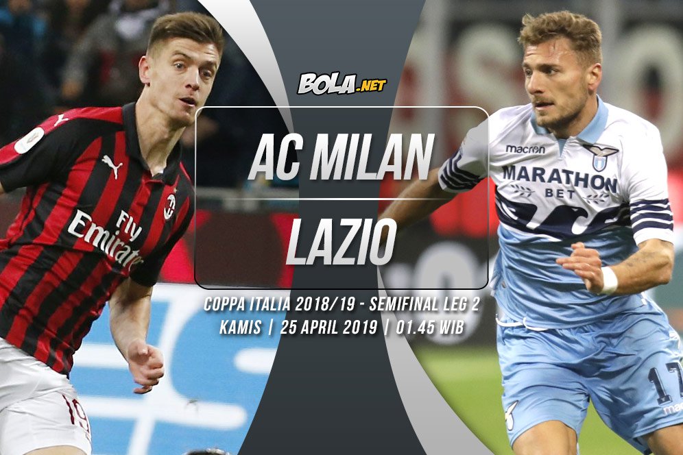 Prediksi AC Milan vs Lazio 25 April 2019