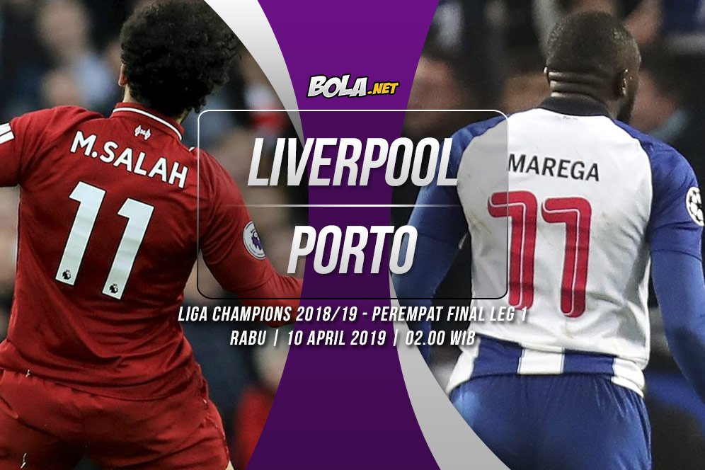 Data dan Fakta Liga Champions: Liverpool vs Porto