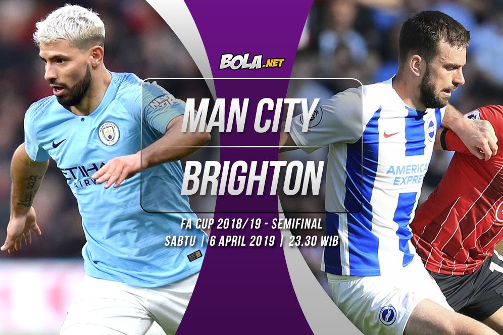 Prediksi Manchester City vs Brighton 6 April 2019 Prediksi Manchester City vs Brighton 6 April 2019