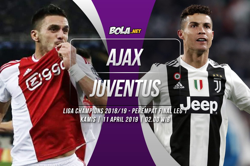 Prediksi Ajax Amsterdam vs Juventus 11 April 2019 Prediksi Ajax Amsterdam vs Juventus 11 April 2019
