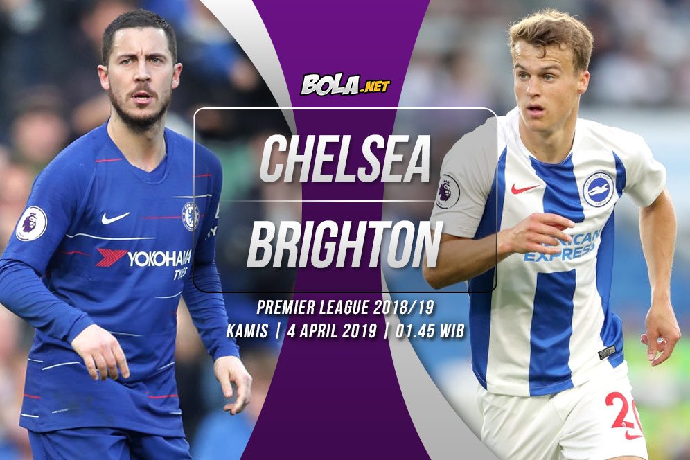 Data dan Fakta Premier League: Chelsea vs Brighton