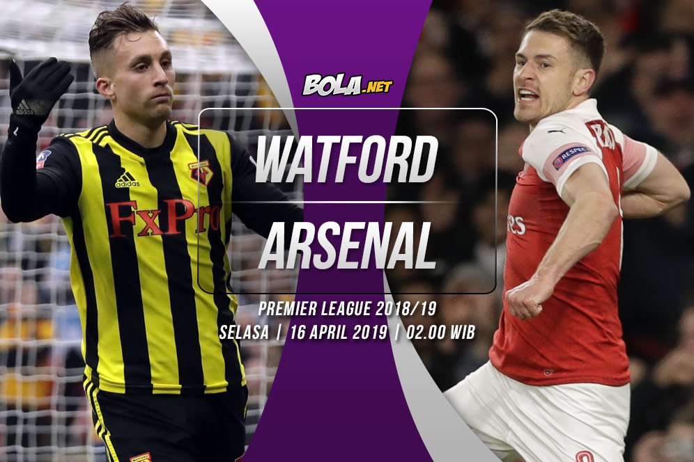 Data dan Fakta Premier League: Watford vs Arsenal